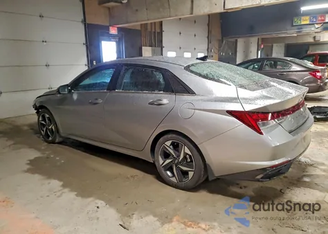 2022 Hyundai Elantra Sel из США, поврежденный, VIN 5NPLN4AG1NH077651